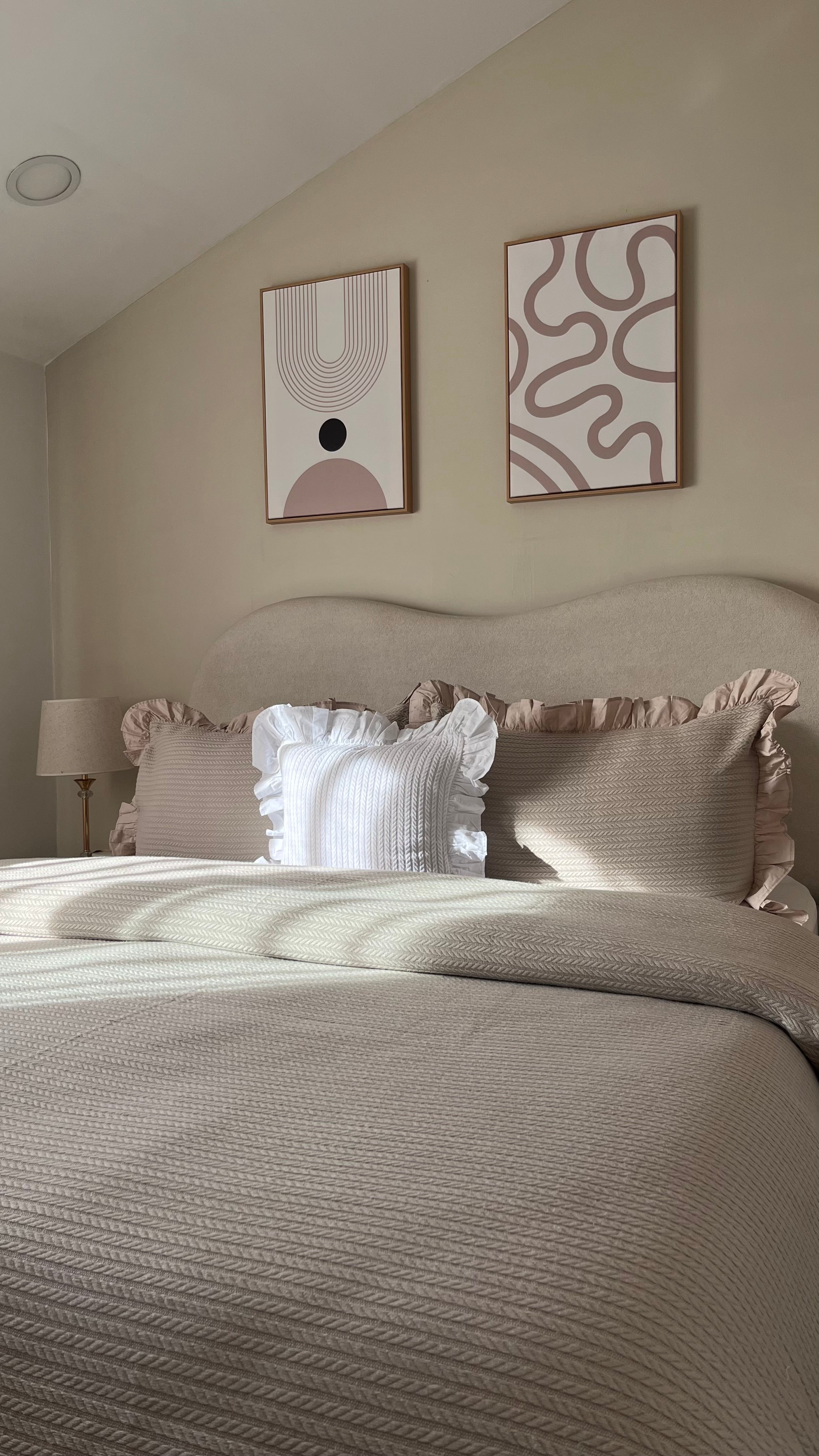Couvre lit en maille