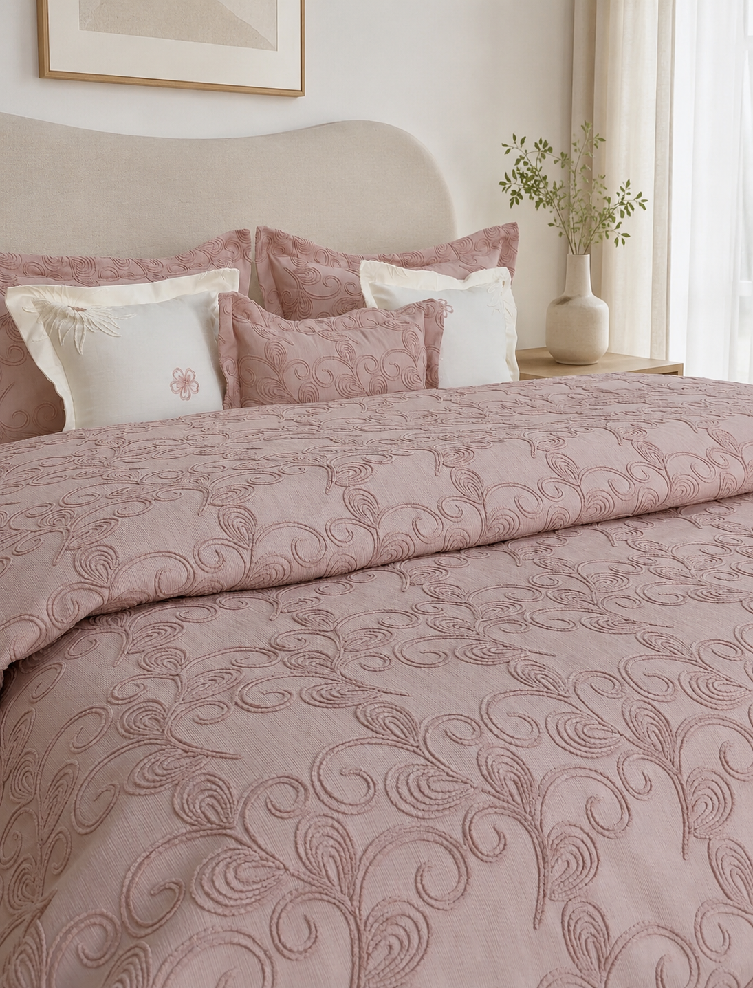 Couvre lit "Athena" ROSE 002