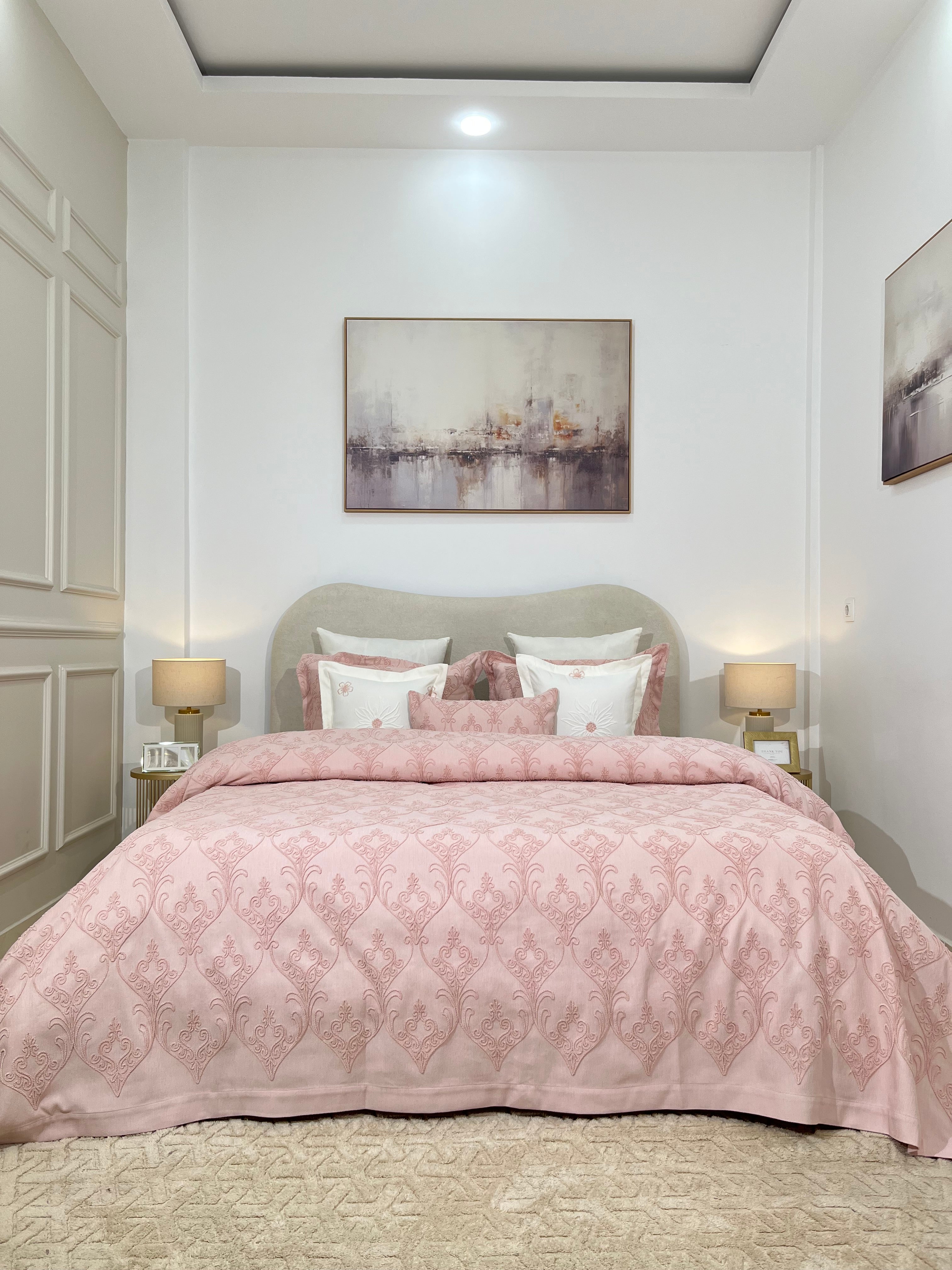 Couvre lit "Athena" ROSE 001