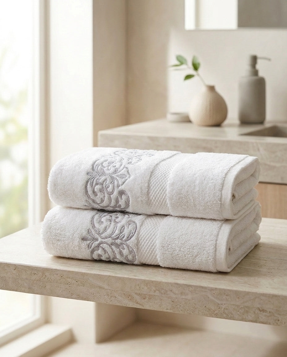 Serviettes Flora (GRIS)