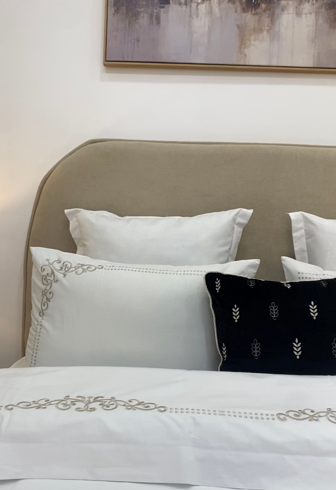 Parure "Helena" Drap Plat