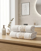 Serviettes Flora (BEIGE)