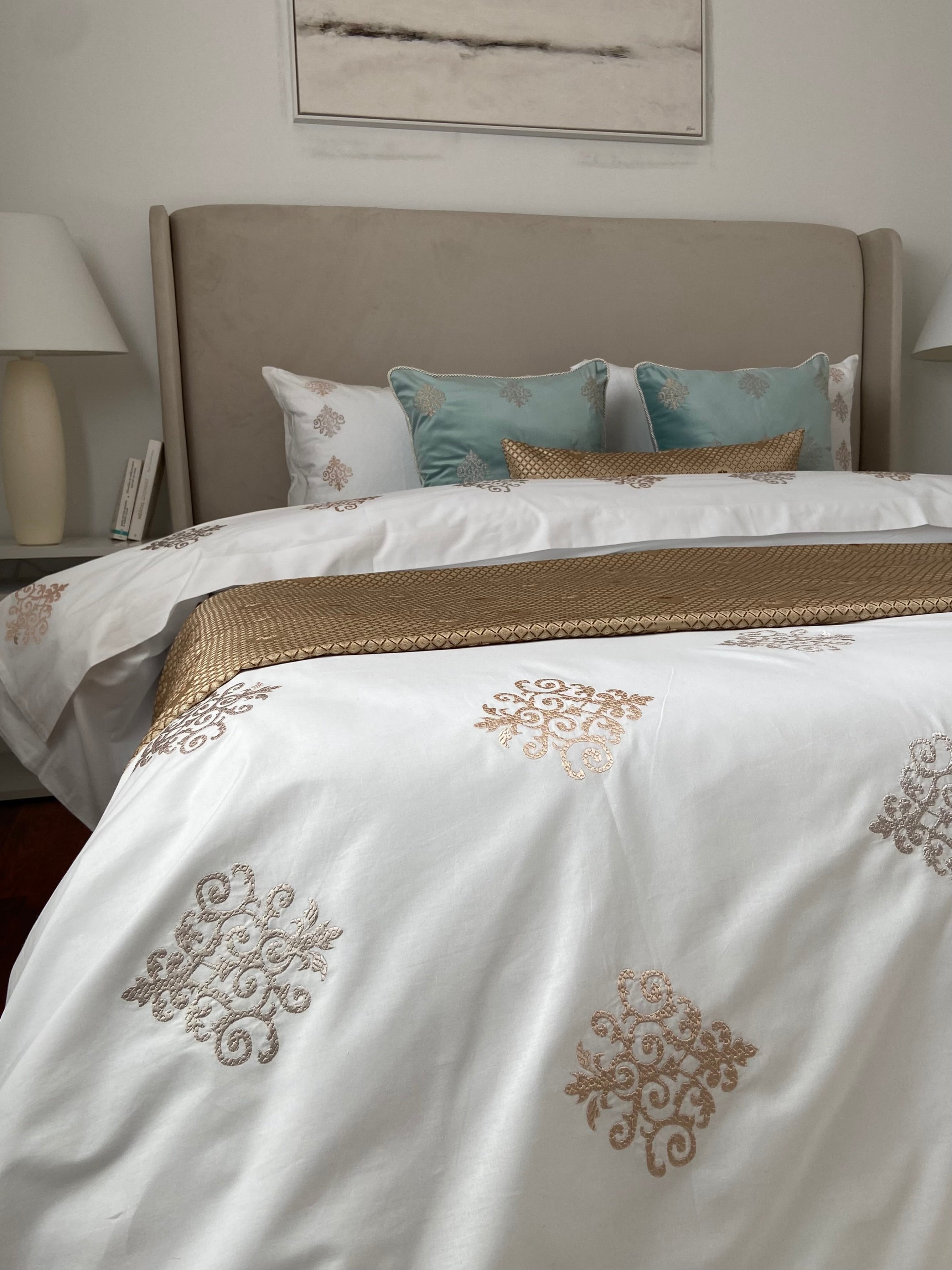 Parure en drap plat "Evoria"