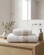Serviettes Flora (BEIGE)