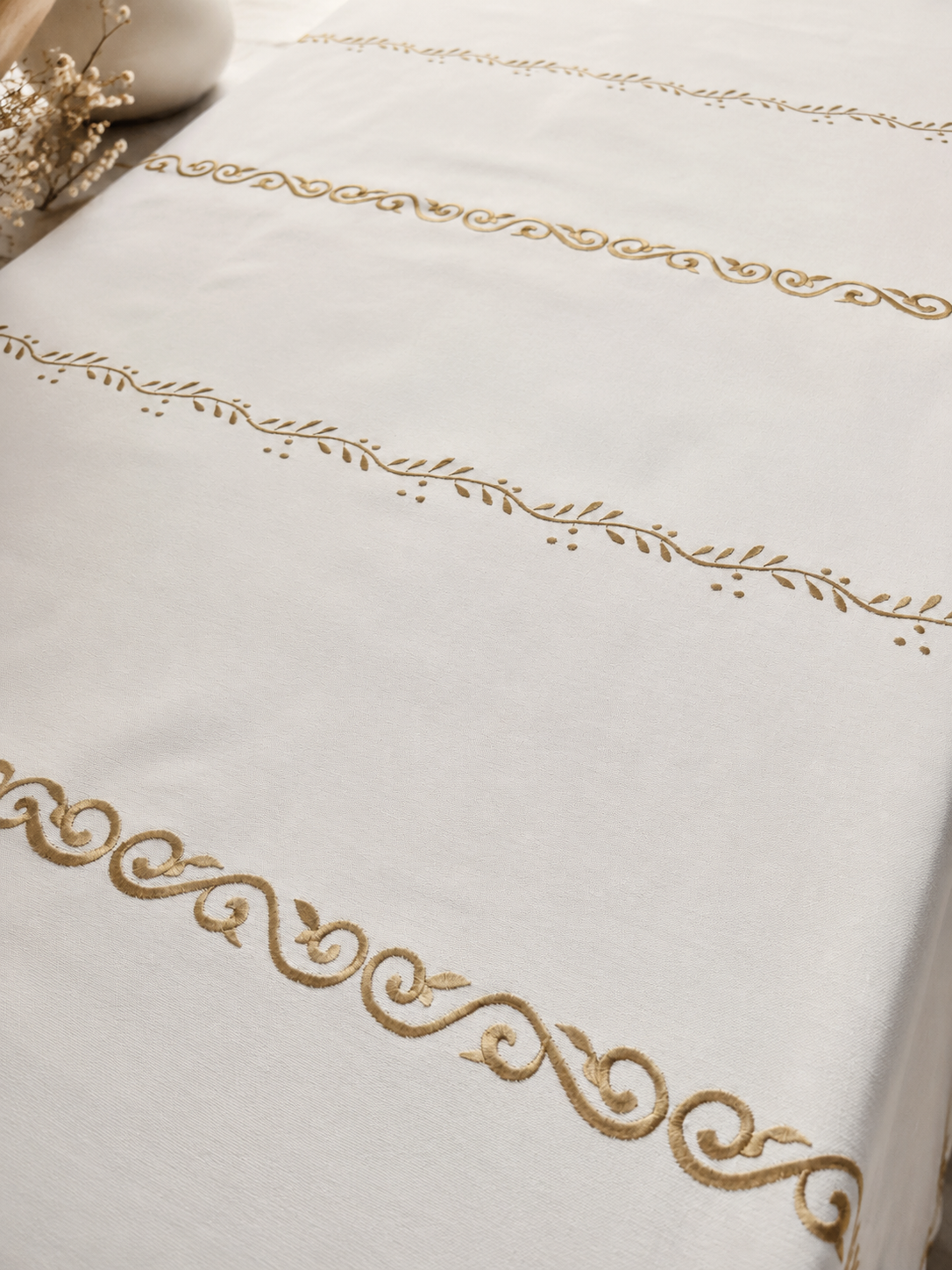Nappe brodée