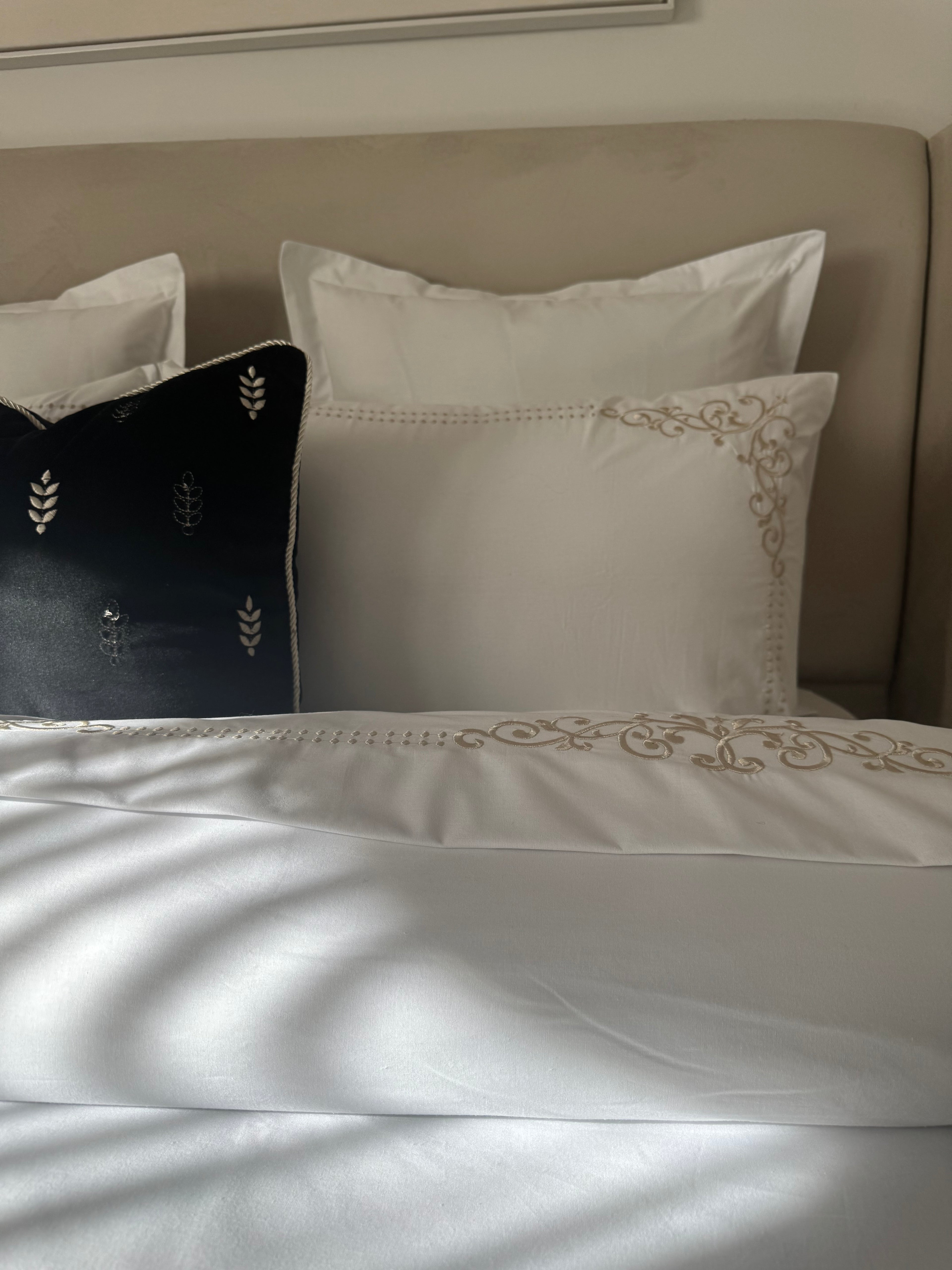Parure "Helena" Drap Plat
