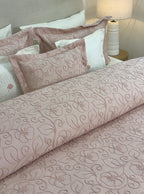 Couvre lit "Athena" ROSE 003 (FLEURS)