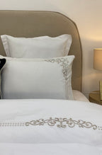 Parure "Helena" Drap Plat